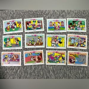 Vintage Minnie and Me Disney Trading Cards - Bundle of 12
